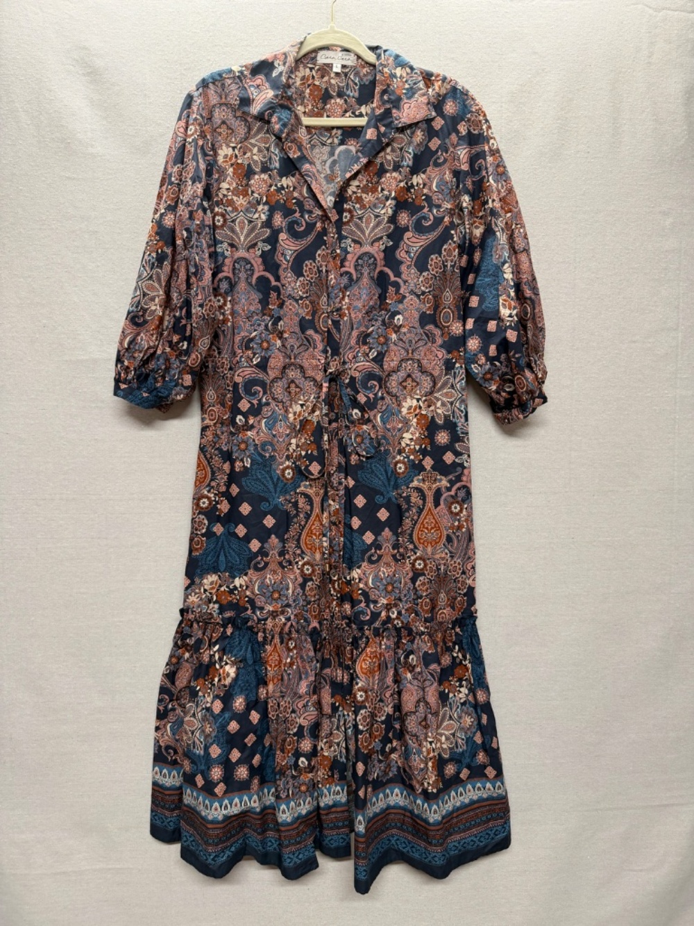 Cara Cara 100% Cotton Hutton Dress - size L
